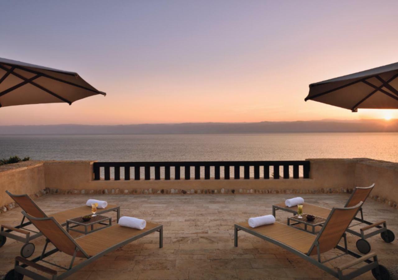 Moevenpick Resort & Spa Dead Sea Sweimeh Luaran gambar View of the Dead Sea from the Dead Sea Spa Resort
